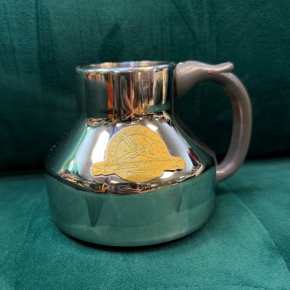 1989 Eddie Bauer‎ Bergschrund Stainless Steel Mugs - Picture 1 of 4